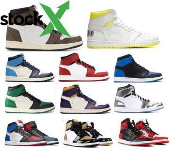 

jumpman 1 high basketball shoes for men womens obsidian chicago bred toe first class flight banned unc patent 1s 2020 new designer shoes