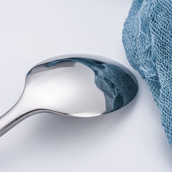 

9-inch long handle stirring spoon, stainless steel
