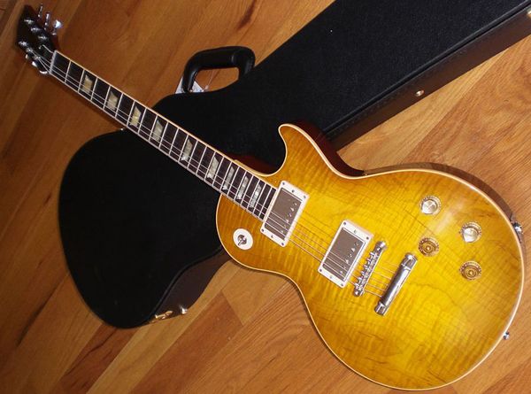 

Cu tom electric guitar gary moore petter green in tock hipped out quickly