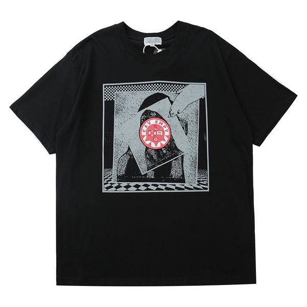 

20ss t shirt men women printed 100% cotton tees streatwear hip hop t-shirt, White;black