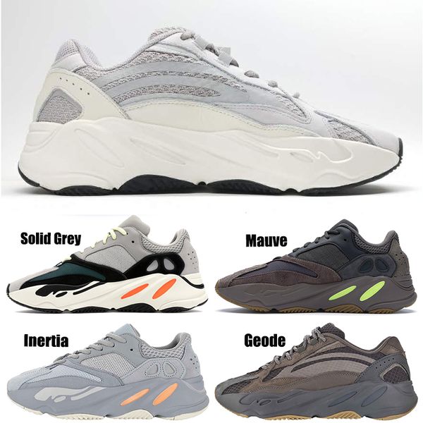 

700 wave solid grey men women running shoes 700 static mauve inertia geode kanye west 700s sports trainers sneakers 36-45