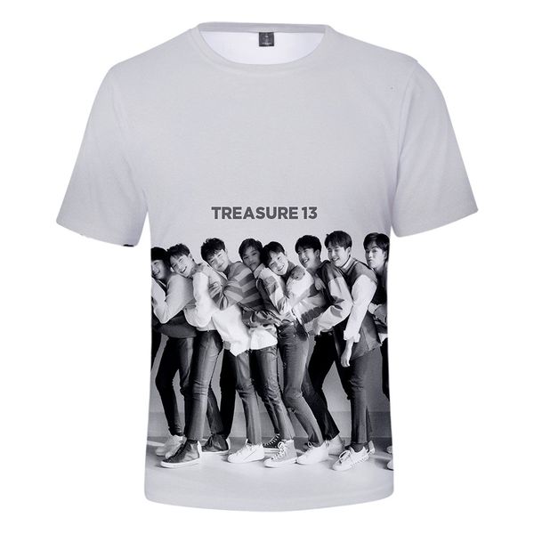 

treasure 13 2019 group close digital 3d printing men's wear shirt jacket t shirts, Gray;blue