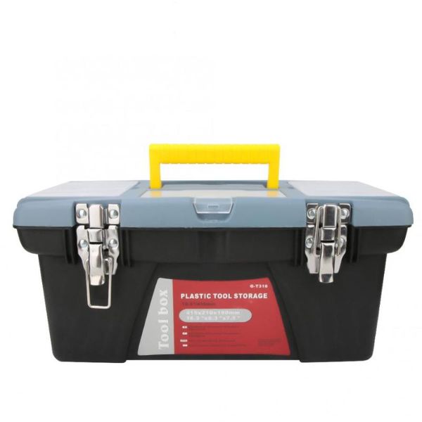 

g-t316 portable toolbox with carrying handle hardware storage case repair tool container toolbox