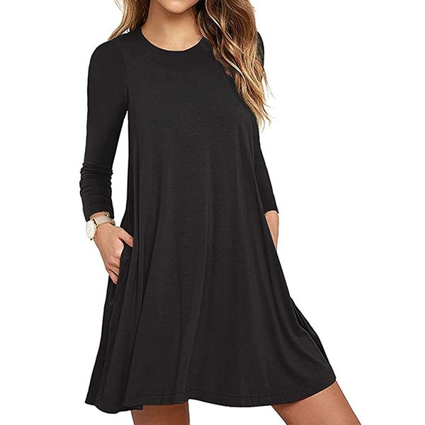 

2018 нове оенние женкие пла длиннм Ѭђкавом модне каѬманне поведневне, Black;gray