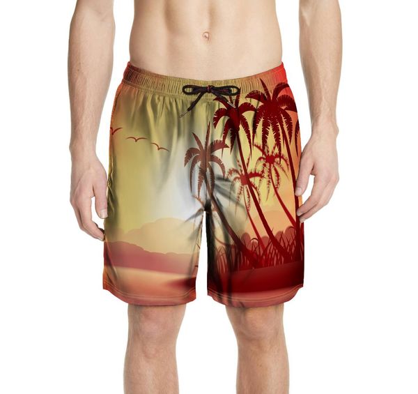 

causal loose 3d printed mens surf swimming shorts swim trunks beach sports suit quick dry short boardshorts swimwear 3xl, White;black