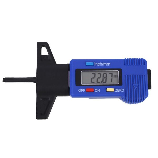 

0-25.4mm digital smart portable tire thread depth gauge tire depth measure tool gauge tester spare for automobile