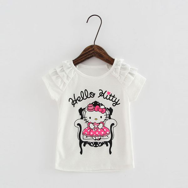 

2016 children's clothing girl for girls t-shirt girl clothes t shirt kids inside out tee shirt fille vetement bbf007-ca, Blue