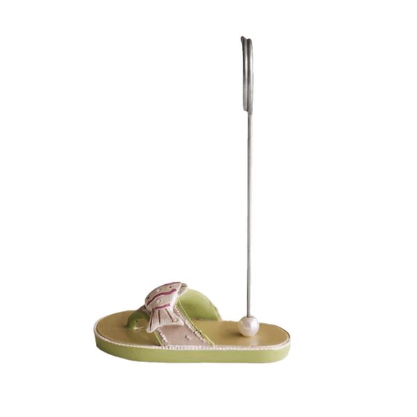 

wire table picture p holder place card holder resin base fish & seafish