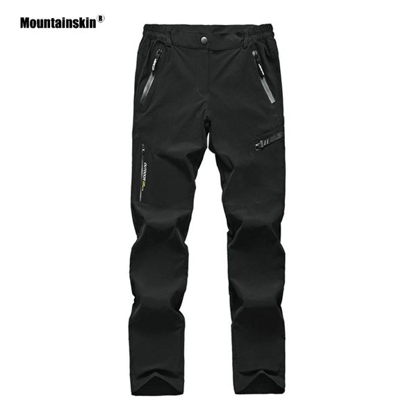 

mountainskin summer men's quick dry hiking pants outdoor sport climbing camping fishing trekking breathable male trousers va407, Black;green