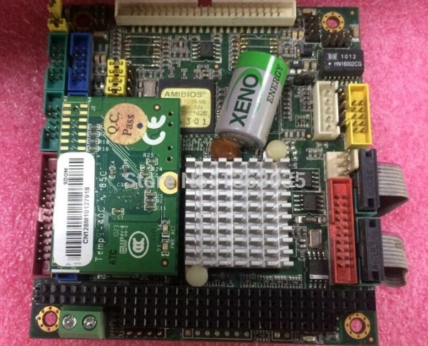 

100% tested work perfect for ems dhl vdx-6357 pc/104+vga industrial motherboard cpu card
