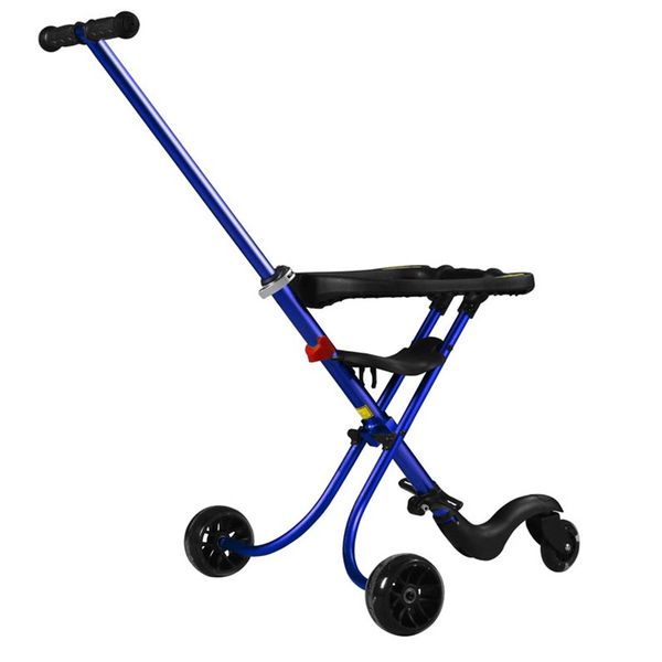 

foldable three wheels mother & kids stroller four colors available all aluminum alloy anti-rollover foam wheel baby stroller