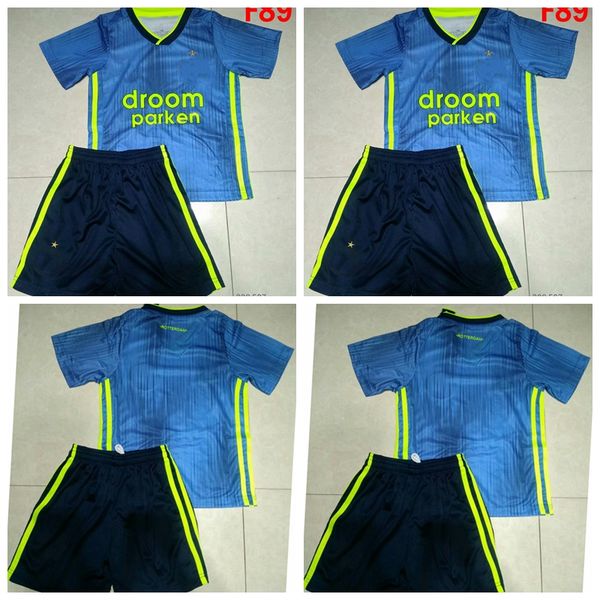 2019 Feyenoord Rotterdam Kids Baby Home Away Short Sleeve Soccer Jerseys Camisetas De Futbol Shirt Training Maillot Football Kits Maillot De Foot From