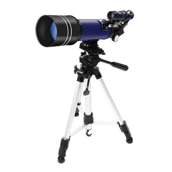 

astronomical telescope 70mm refractor telescope moon watching for kids adults astronomy beginners 16x 67x lens with finder scope