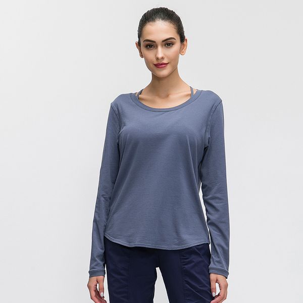 

fashion sports running breathable casual loose hollow out female sense slimming yoga pure cotton fitness t-shirt quick drying, White;red