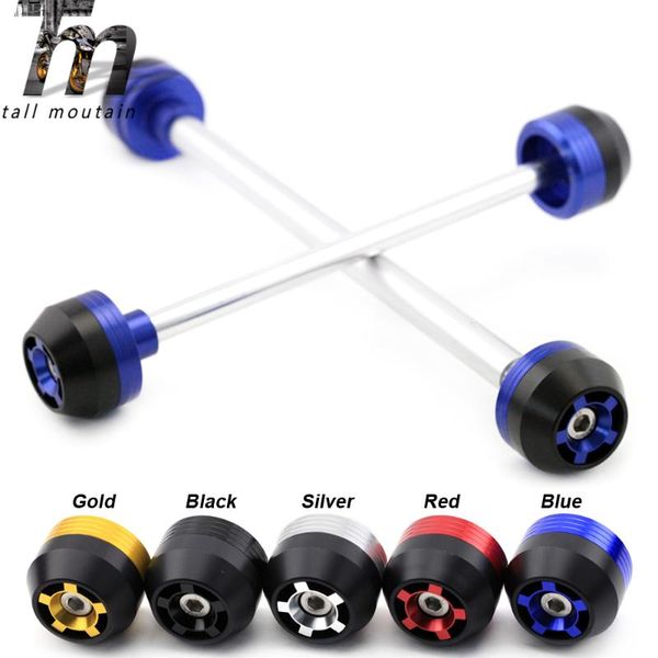 

front rear axle fork crash sliders for yzf-r6 yzfr6 2003-2016 10 11 12 13 14motorcycle accessories wheel protector yzf r6