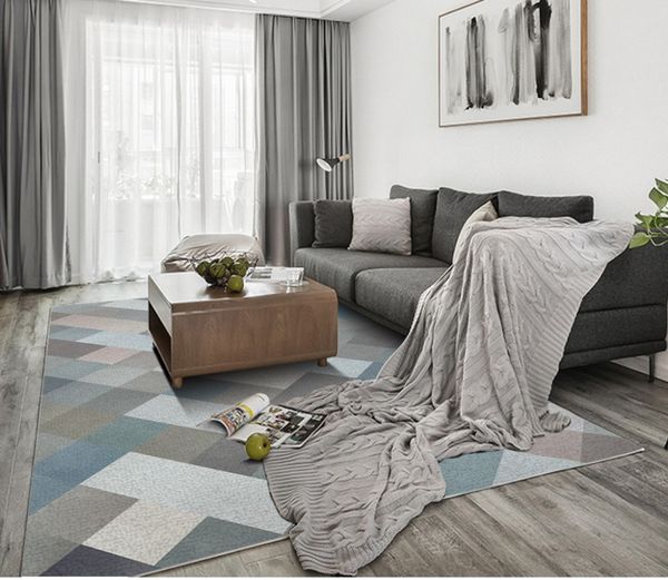 

customized any size floor wallpaper simple geometry living room bedroom bathroom floor mural pvc self-adhesive wallpaper de parede 3d