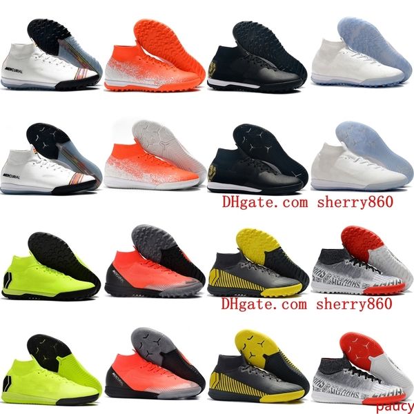 

2019 mens soccer shoes mercurial superflyx 6 elite ic tf soccer shoes cr7 neymar mercurial superfly vi 360 football boots scarpe da calcio