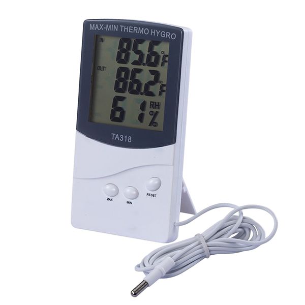 

digital lcd thermometer hygrometer home outdoor temperature humidity test