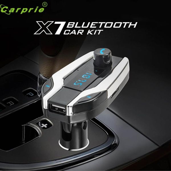 

car-styling bluetooth car x7 kit handsfm transmitter radio mp3 player usb charger sd tf mmc lcd remote mr21