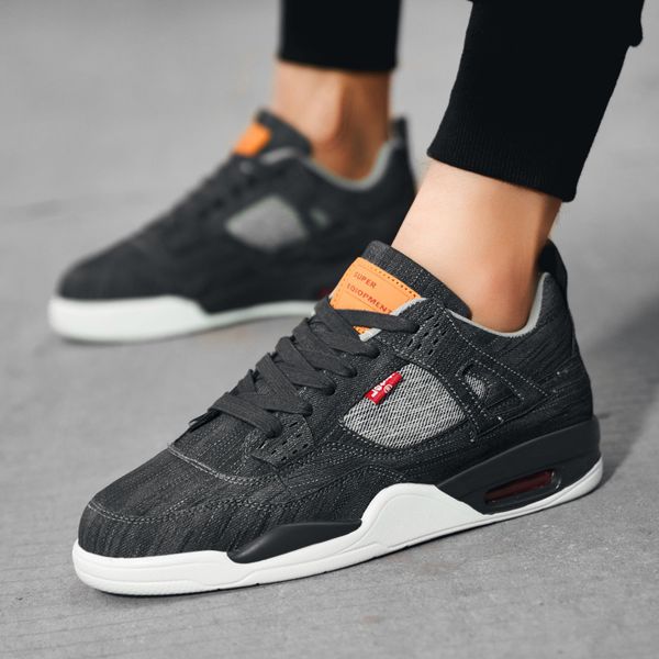 

2019 new running designer sneakers low upper lace-up canvas luxury designer man shoes with light breathable white/blue/black size 39-44