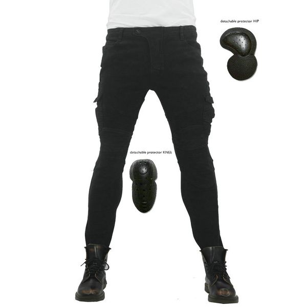 

motorcycle pants men moto jeans trousers protective gear riding racing motorbike dirt bike motocross pants pantalon moto, Black;blue