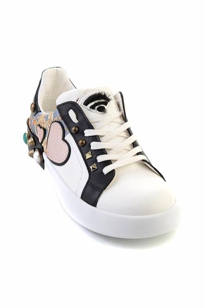 

bambi white women casual shoes f0384118043, Black