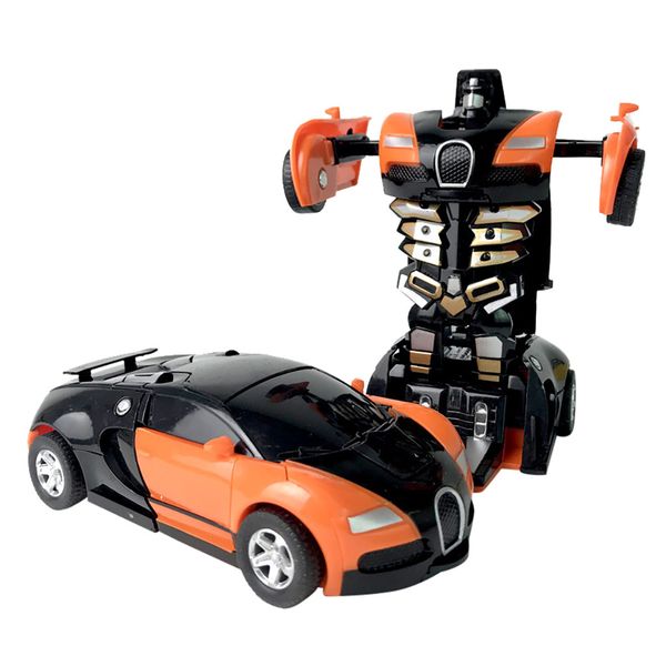 

transformation robot toys car model anime action figure toys pull back collision transforming model car for kids new year gift
