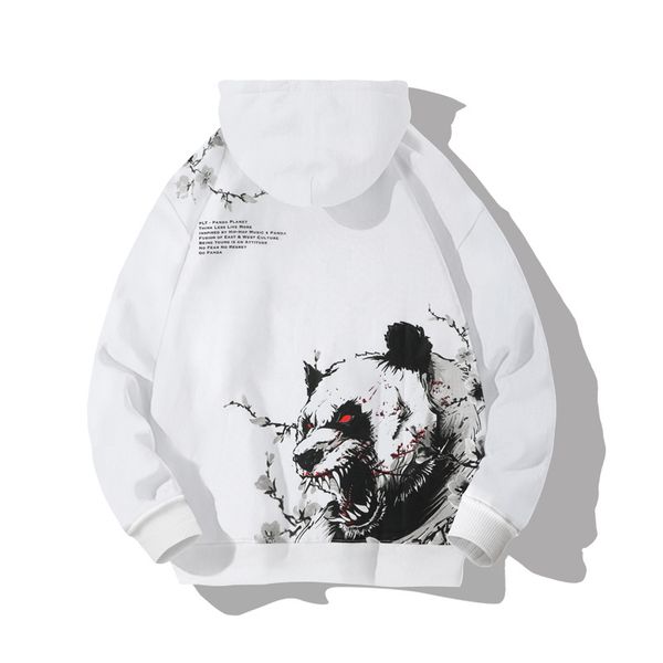 

2019 new hip hop ferocious beast hooded hoodie, Black