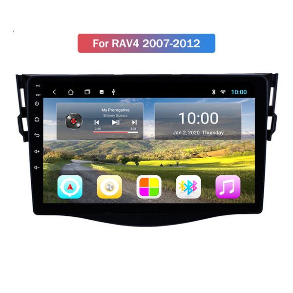 

2g ram 10.1 inch hd full touch screen android 10 car gps navigation for toyota rav4 2004-2012 stereo system