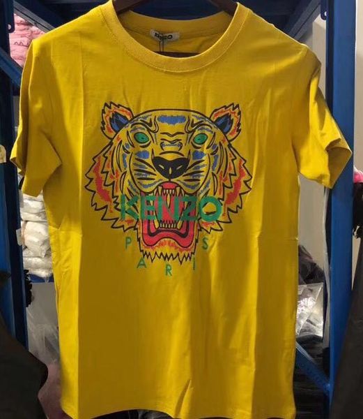 

Summer de igner t hirt for men top tiger head letter printing t hirt men clothing brand hort leeve t hirt women top xl