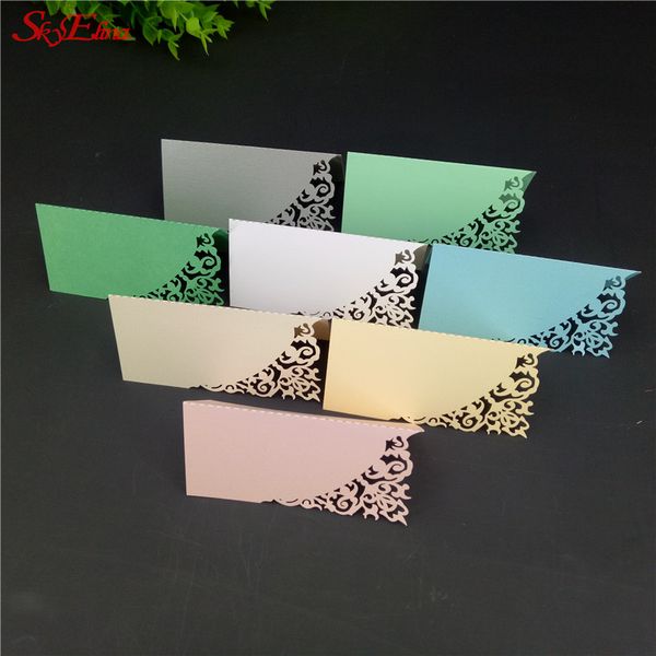 

10pcs laser cut vine party table name place cards seating numbers wedding birthday party seats decoration supplies 2018 7zsh870