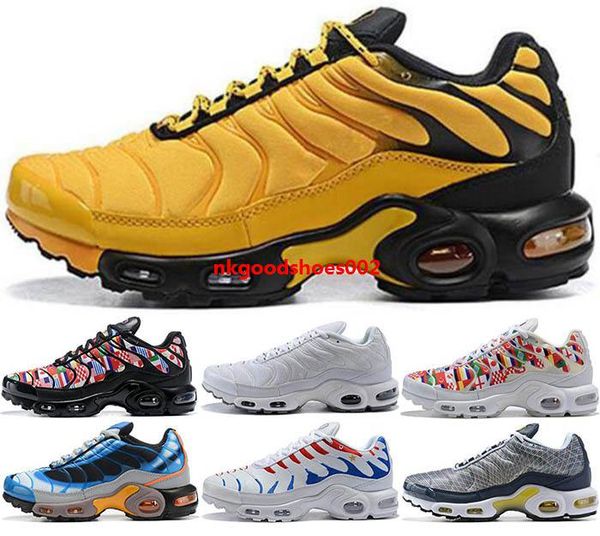 

plus tn requin men air new arrival 2019 size us 12 46 women sneakers fashion shoes trainers max mens running sports white purple run