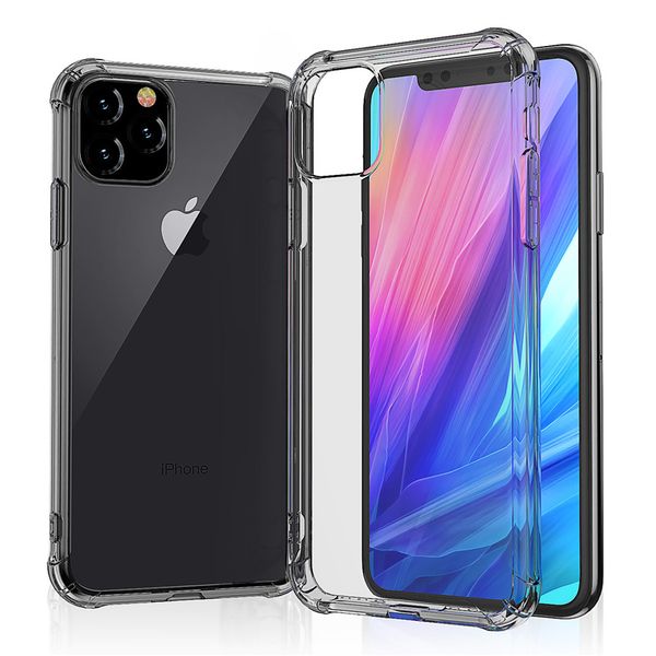 

phone case for smooth soft tpu ultra thin slim clear transparent case for iphone 11 11pro 11pro xs max apple case stock x