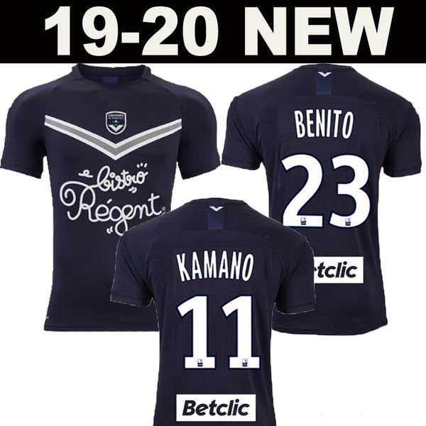 

19 20 girondin de bordeaux occer jer ey 2019 2020 maillot de foot briand kalu kamano ui jo benito de preville ba ic football hirt