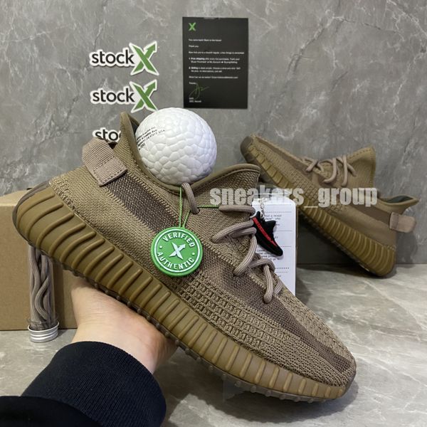 

kanye west cream white desert sage earth zyon tail light cinder running shoes mens womens v2 sport shoes size 36-48 with box