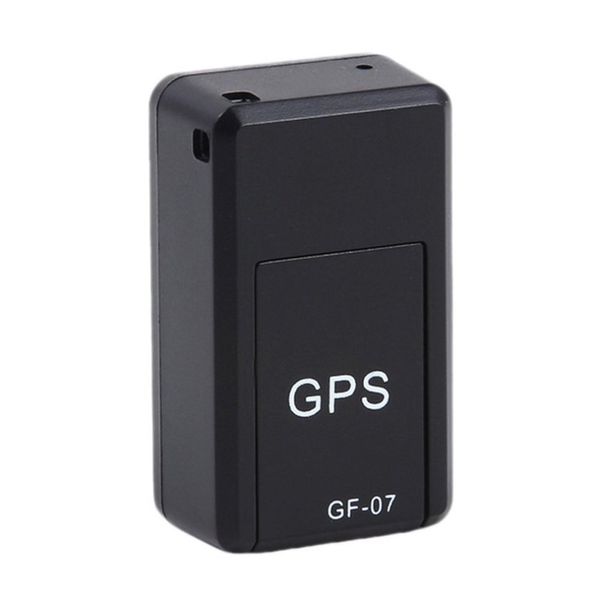 GF07 Allarme anti-smarrimento GSM Mini Car LBS Tracker Magnetico SOS Veicolo Camion Localizzatore Registrazione Dispositivo di localizzazione Può Controllo vocale
