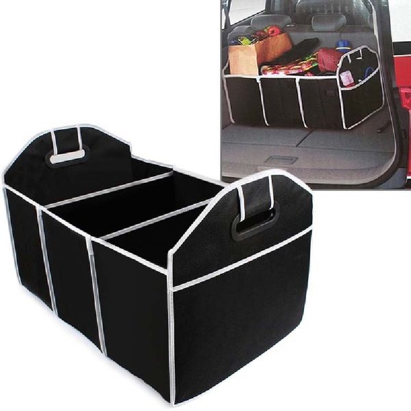 

car seat organizer trash bin auto trunk cargo collapsible storage black folding boxes sundries for organiser box