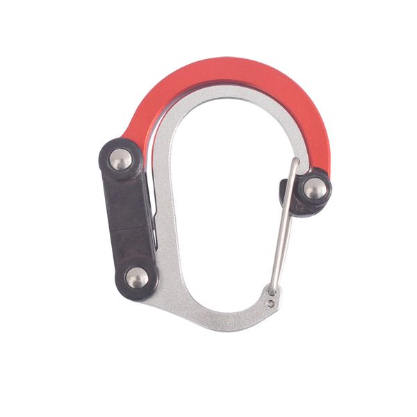 

carabiner hybrid gear clip carabiner rotating hook strong clips camping hiking travel backpack mountain climbing outdoor gadget