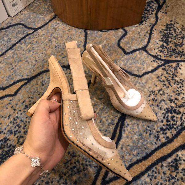 

De igner women high heel party fa hion girl pointed hoe dance wedding hoe double trap andal women hoe ize 35 40 6 5cm