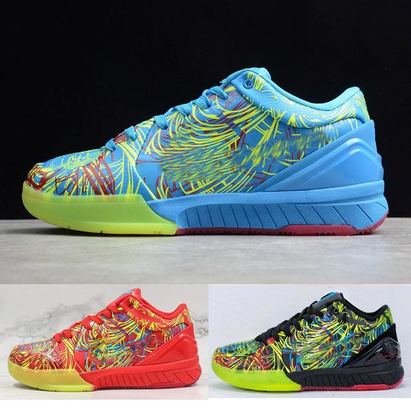 

mens zoom kobe 4 iv protro basketball shoes 2020 sports sneakers draft day hornets 4s basket ball trainers designer chaussures 40-46