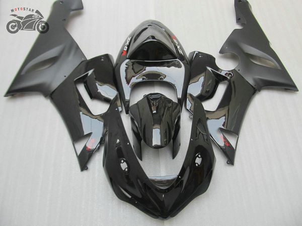 

customize black fairing kit for kawasaki ninja 2005 2006 zx6r 636 zx 6r 05 06 zx-6r bodywork road race chinese fairings set