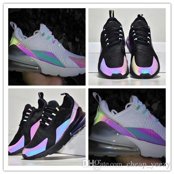 

2019 270s black 3m reflective chameleon glow in night airs running shoes men and women vapors tn sport shoes designer sneakers
