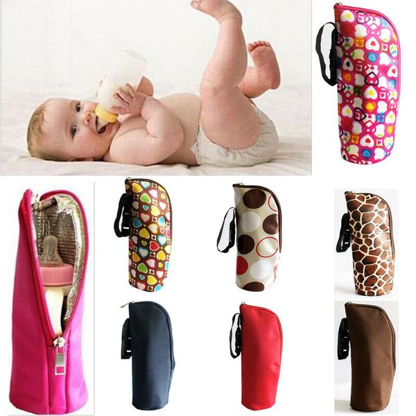 

baby kid feeding milk bottle warmer storage holder carrier bag portable travel