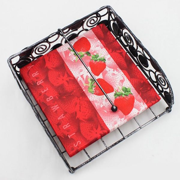 

printed paper napkins for weeding dinner and party 20pcs/lot party supplies