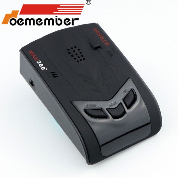 

str550 car vehicle 360 degrees auto radar speedometer support russian english led display laser auto alarm system