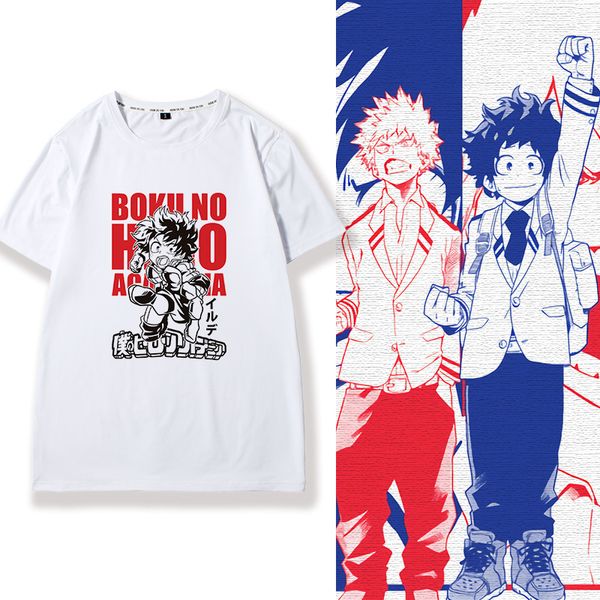 

i real hero school периферия с коротким рукавом мужская футболка comic green valley howl печать мужская и женская футболка одежда, White;black