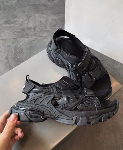 

b 20ss classic sandals men women shoes summer foam outsole comfortable non-slip wear-resistant highest version 35-44, Black