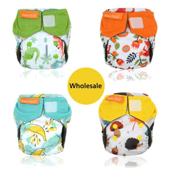 

10pcs/lot newborn charcoal bamboo aio,sewn inside insert,double leaking guards,waterproof, fits 0-3months baby or 6-12 lbs