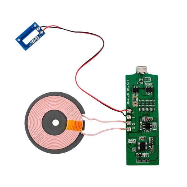 

yolike 5w diy qi wireless charging pcba circuit board single coil