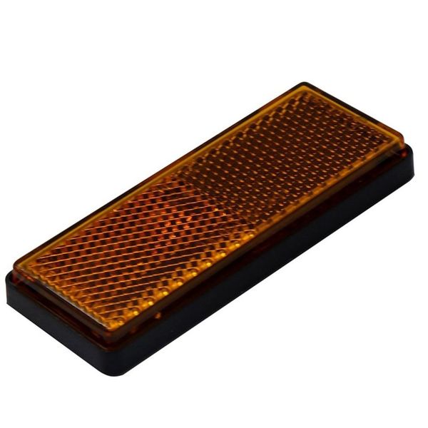 

heavy-duty car reflectors rectangular orange reflective strips orange oblong rectangular trailer reflectors